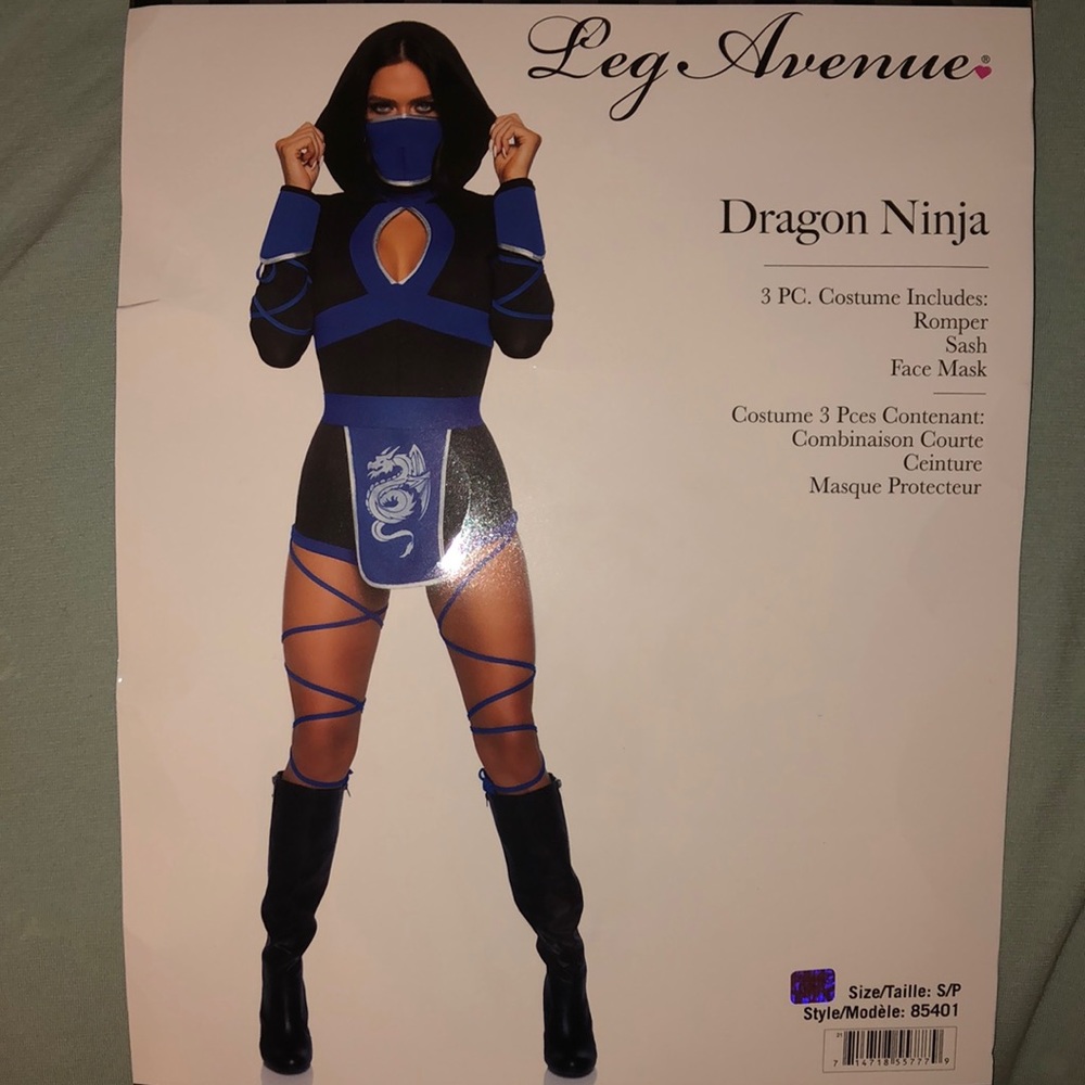 🆕Dragon Ninja - 3 pc. Costume
